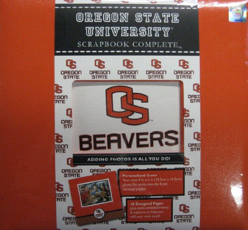 OSU Oregon State University Beavers Scrapbook 