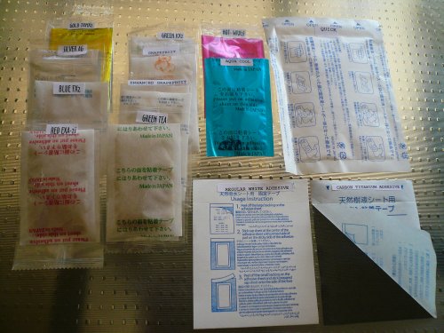 Sampler Pack Kenrico ORGANIC and ALL NATURAL Detox Foot Patches/pads 11 Editions Made in Japan