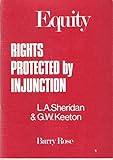 Equity. Rights protected by injunction