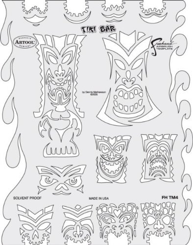 artool - Tiki Bar - Schablone