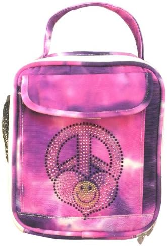 Tie Dye Two Tone Purple &amp; Pink Lunchbox V2