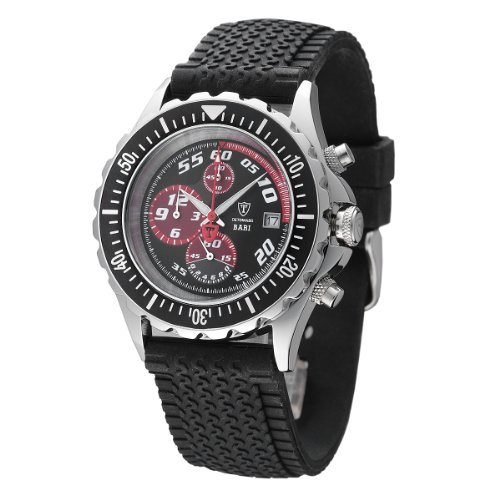 DeTomaso Herrenuhr BARI Red Chronograph G-30702B-RED