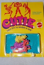 Vintage 1986 Mattel C.U.T.I.E. Collest Ultra Tiny Individual on Earth Dolls