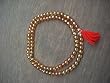 Spiritual Gift- 108 Beads Japamala Nabarang Golden Crystal Japa Rosary Mala