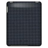 Speck Products Apple iPad Fitted Case in Houndstooth Gray (Black and Gray), IPAD-FTD-A02A002
