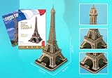 Eiffel Tower Large 3D Puzzle With Book 82 Pcs