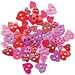 Blumenthal Lansing Favorite Findings Mini Shaped Buttons, Pretty Hearts 49/Pkg