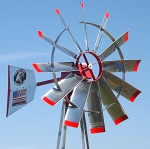  : AMERICAN EAGLE WINDMILL (23') POND AERATION WINDMILL AERATOR ...