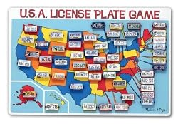 Trunki by Melissa & Doug U.S.A. License Plate Game