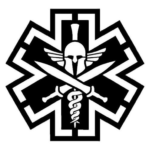 Tactical Medicine (TAC-MED) Spartan Vinyl Decal