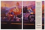 1989 Giuseppe's Depot Colorado Springs Kawasaki 2-Page Print Ad
