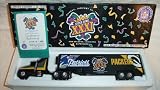 RARE # 985 OF 1,000 ERTL WHITE ROSE COLLECTIBLES 1:64 SCALE SUPER BOWL XXXI 31 PATRIOTS VS GREEN BAY PACKERS DIE-CAST TRANSPORTER RIG, SUPER BOWL 31 DIE-CAST TRAILER RIG