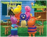 Backyardigans Personalized Edible Cake Image Birthday Party NIP
