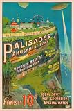 51fmFsTCeKL. SL160  Palisades Park by Unknown. LAMINATED. 22.57 inches width by 34.72 inches height. Highest Quality Art Poster Print