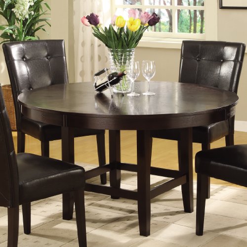 Modus Furniture 2Y2161R48 Bossa 48-Inch Round Dining Table, Dark Chocolate