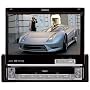 Clarion VRX485VD 7-Inch Single-Din Multimedia Station with Fully Motorized Touch Panel Control and iPod Ready
