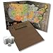 State Quarter Map with All 56 Uncirculated Quarters-state and Territory