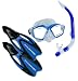 US DIVERS MASK SNORKEL & FLIPPERS SET - UK 8-9.5
