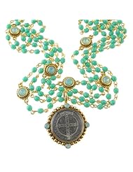 Virgins Saints and Angels San Benito Mono Magdalena Turquoise with Pacific Opal