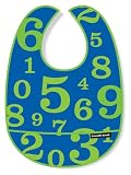 Blue/Green Numbers Bib by Crocodile Creek
