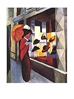 Especial Arte Lienzo Hutladen - Macke August Multicolor