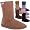 Bearpaw Women's Suede & Shearling Sheepskin 10 Inch Boot - Style 410