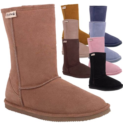 Bearpaw Women's Suede & Shearling 10 Boot - Style 410 Eva