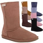 Bearpaw Women's Suede & Shearling Boot