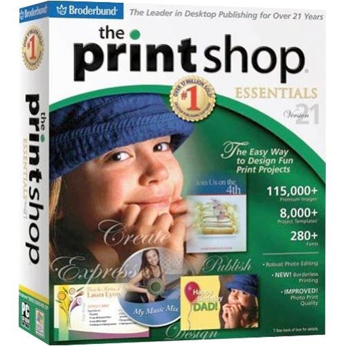 Childrens Toyshop  Software : The Print Shop 21 Essentials