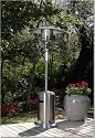 Fire Sense 46,000 Stainless Steel Propane (LP) Patio Heater w/Wheels