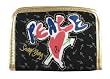Loop NYC Whatever It Takes Charity Square Wallet -- Yellow Black Peace Designed By Snoop Dogg
