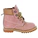 Safety Girl II Soft Toe Waterproof Womens Work Boots - Light Pink