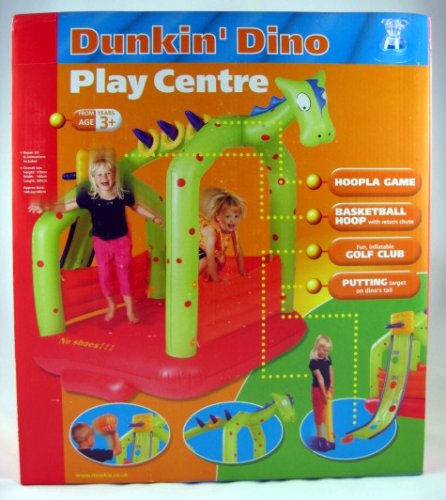 Childrens Toyshop  Toys : Dunkin' Dino Inflatable Play Centre