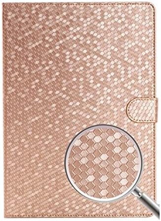 IPad Air 2 Case,Luxury Beehive Honeycomb Bling Sparkling design Premium PU Leather flip Case Smart Cover, Stand Function with Ultra-thin Slim Case For iPad Air 2/Ipad 6 .