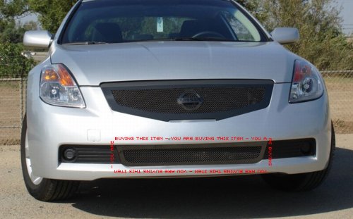 2008-2009 NISSAN ALTIMA COUPE BLACK MESH BUMPER GRILLE GRILL Features Nissan Altima Coupe 2009 Black. 2008-2009 NISSAN ALTIMA COUPE BLACK MESH BUMPER GRILLE GRILL Features