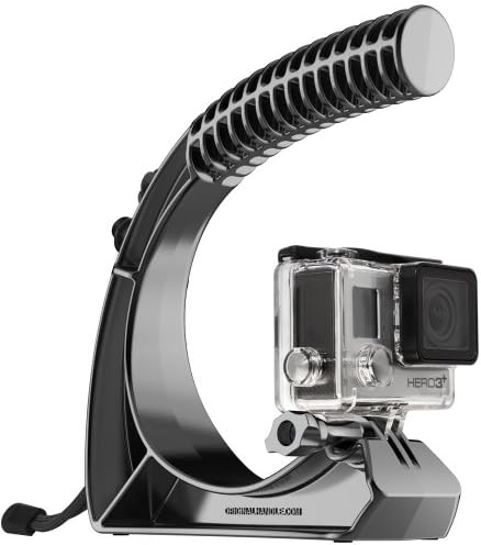 The Original Handle Pro - Stabilizer Grip Mount For GoPro® HERO Cameras (Anodized Silver)