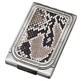 SAROME(サロメ) EXCC1 シガレットケース 銀古美/ダイヤモンドパイソン EXCC1-05の画像