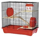 Kerbl HAMSTER 12, K&auml;fig mit 3 Etagen und Zubeh&ouml;r, 58 x 32 x 54 cm