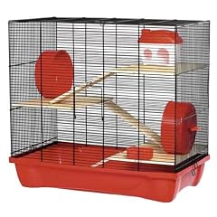 Kerbl HAMSTER 12, K�fig mit 3 Etagen und Zubeh�r, 58 x 32 x 54 cm