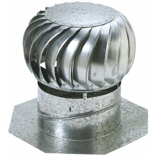 Ventamatic CX0012WSBLK Wind Turbine Attic Ventilator