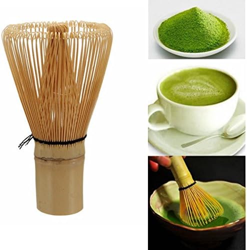 100 Prongs White Bamboo Chasen Matcha Whisk