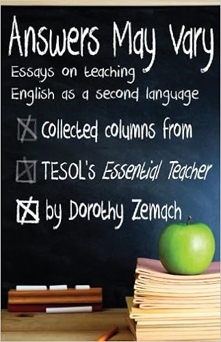 Free Essays on Teaching English Second Language (ESL)
