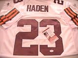 JOE HADEN SIGNED AUTOGRAPHED CLEVELAND BROWNS JERSEY JSA