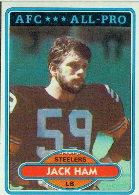 1980 Topps #10 Jack Ham - Pittsburgh Steelers (Football Cards)