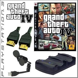 Sony Playstation 3 Grand Theft Auto 4 IV Kit