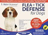VetriScience® Laboratories - Flea and Tick Defense for Dogs and Puppies, 23 to 44-Pound, 6 Doses