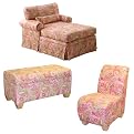 Teen Seating Collection - Paisley Pink