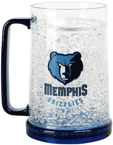 Memphis Grizzlies Crystal Freezer Mug