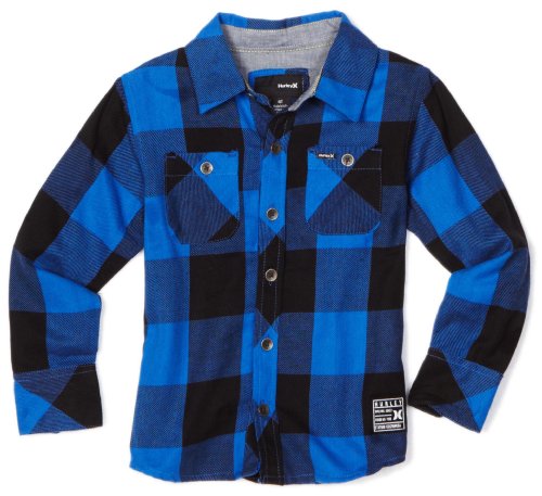 Hurley Boys 4-7 Freestyle Woven Button Down Shirt