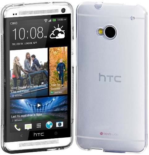 Cimo-HTC-One-Case-Grip-Premium-Flexible-TPU-Cover-for-HTC-One-M7-2013--Frosted-Clear
